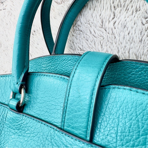 COACH Grain Leather Mercer 24 Satchel Handbag - Picture 8 of 11